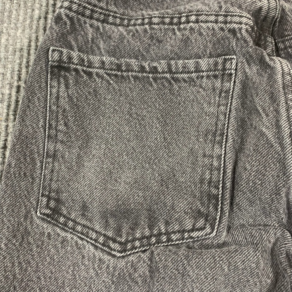 Pacsun Jeans Womens 25  Black Denim Dad Jean Distressed Baggy High‎ Rise 25x30 - Picture 16 of 16